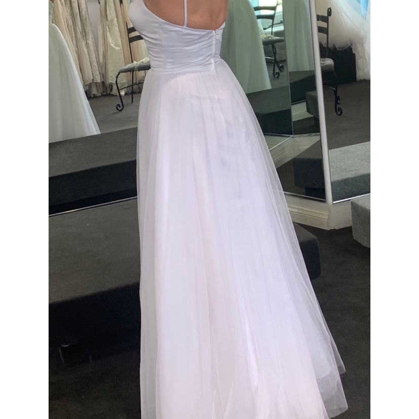Morilee Satin Tulle Wedding Dress